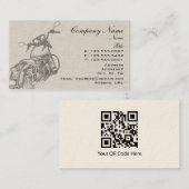 Cartes de visite de moto (Devant / Derrière)