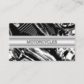 Cartes de visite de moto (Devant)