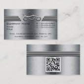 Cartes de visite de moto de chrome (Devant / Derrière)