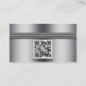 Cartes de visite de moto de chrome (Dos)