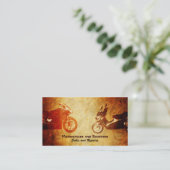 Cartes de visite de moto et de scooter (Debout devant)