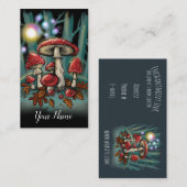 Cartes de visite de mushrooms~ de champignon (Devant / Derrière)