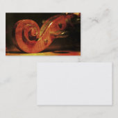 Cartes de visite de musicien (violoncelliste) (Devant / Derrière)