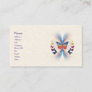 Cartes de visite de Mystic Butterfly
