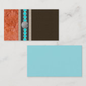 Cartes de visite de Natif américain (Devant / Derrière)