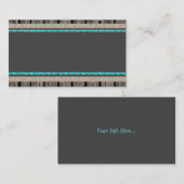 Cartes de visite de Natif américain (Devant / Derrière)