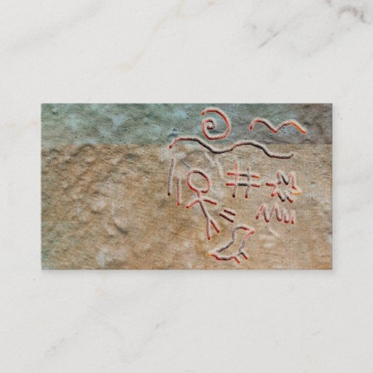 Cartes de visite de Natif américain (Devant)