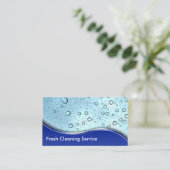 Cartes de visite de nettoyage (Debout devant)