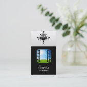 Cartes de visite de nettoyage (Debout devant)