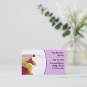 Cartes de visite de nettoyage (Debout devant)