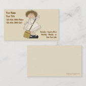 Cartes de visite de nettoyage de Chambre (Devant / Derrière)