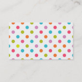 Cartes de visite de nettoyage de maison (Dos)