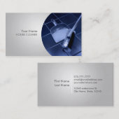 Cartes de visite de nettoyage de maison (Devant / Derrière)