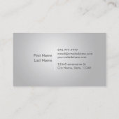 Cartes de visite de nettoyage de maison (Dos)