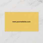 Cartes de visite de nettoyage de maison profession (Dos)