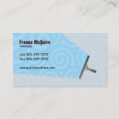 Cartes de visite de nettoyage de vitres (Dos)