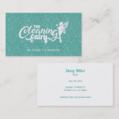 Cartes de visite de nettoyage des maisons de Parti (Devant / Derrière)