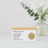 Cartes de visite de notaire (Debout devant)