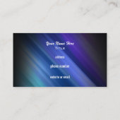 Cartes de visite de notes musicales (Dos)