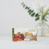 Cartes de visite de nutritionniste (Debout devant)