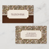 Cartes de visite de Paisley (Devant / Derrière)