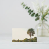 Cartes de visite de palmier (Debout devant)