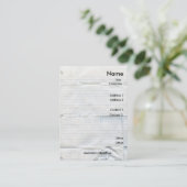 Cartes de visite de papier de carnet (Debout devant)