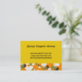 Cartes de visite de papier peint d'abeille (Debout devant)