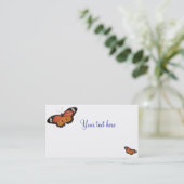 Cartes de visite de papillon (Debout devant)