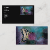 Cartes de visite de papillon de beauté (Devant / Derrière)