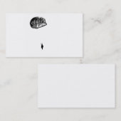 Cartes de visite de parachutiste (Devant / Derrière)