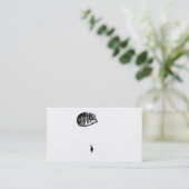 Cartes de visite de parachutiste (Debout devant)