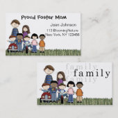 cartes de visite de parent adoptif (Devant / Derrière)
