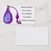 Cartes de visite de parfum (Devant / Derrière)