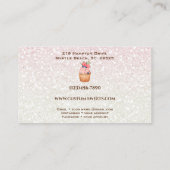 Cartes de visite de pâtisserie (Dos)