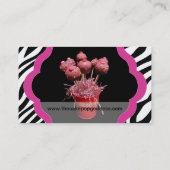 Cartes de visite de pâtisseries - Personnalisé (Dos)