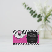 Cartes de visite de pâtisseries - Personnalisé (Debout devant)