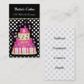 Cartes de visite de pâtissiers (Devant / Derrière)