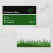 Cartes de visite de paysage (Devant / Derrière)