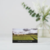 Cartes de visite de paysage de campagne (Debout devant)