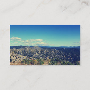 Cartes de visite de paysage du parc national Olymp