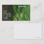 Cartes de visite de paysagiste (Devant / Derrière)