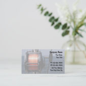 Cartes de visite de pêche (Debout devant)