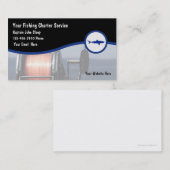 Cartes de visite de pêche (Devant / Derrière)