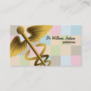 Cartes de visite de pédiatre