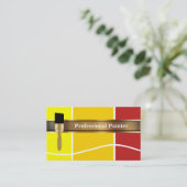 Cartes de visite de peintre (Debout devant)