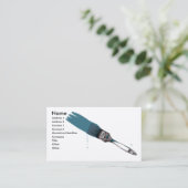 Cartes de visite de peintre (Debout devant)