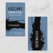 Cartes de visite de peintre (Devant / Derrière)