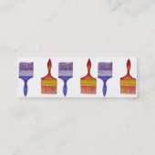 cartes de visite de peintre (Dos)