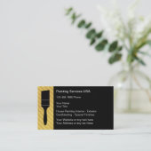 Cartes de visite de peintre (Debout devant)